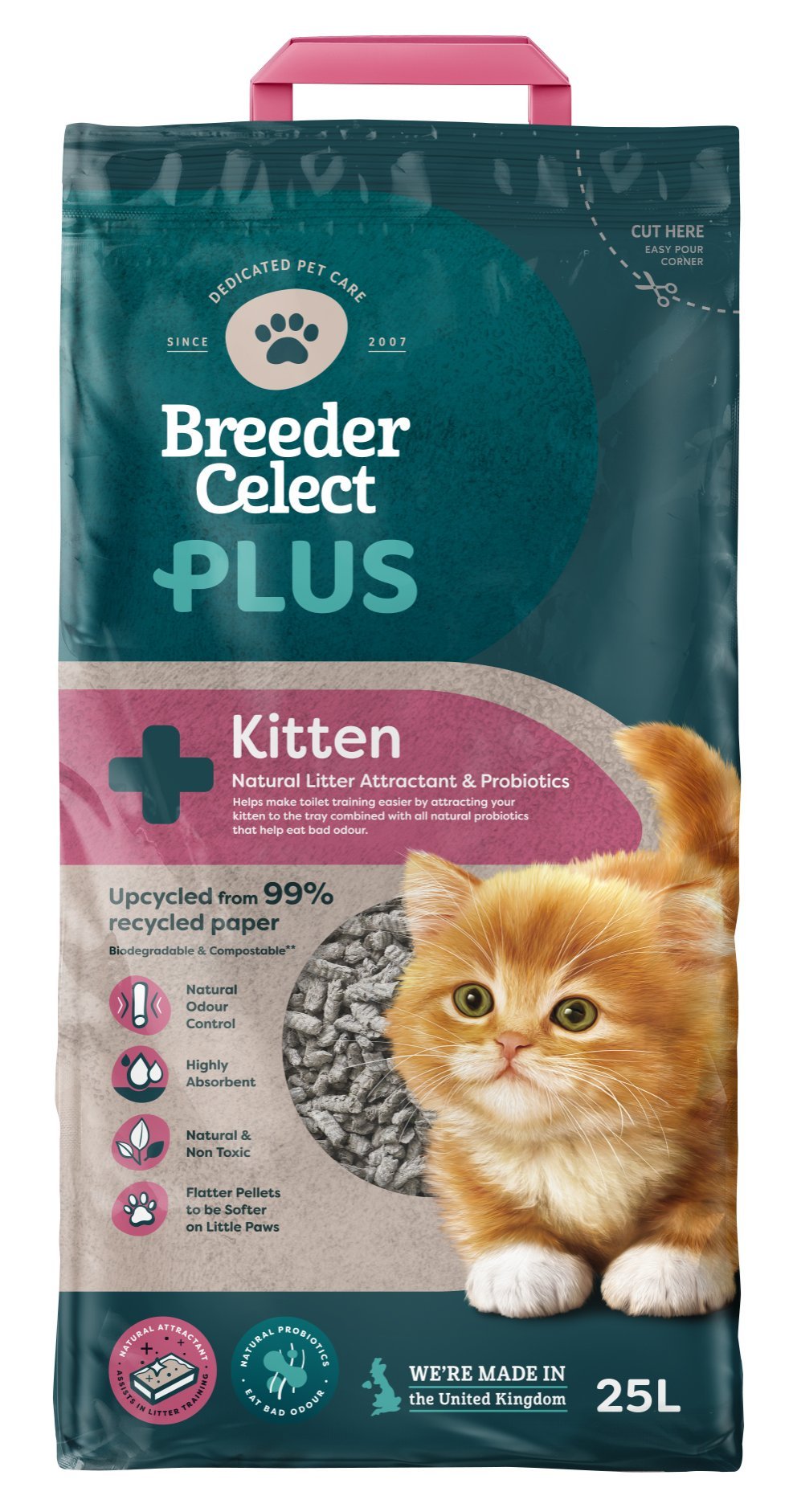 Breeders celect cat litter uk best sale