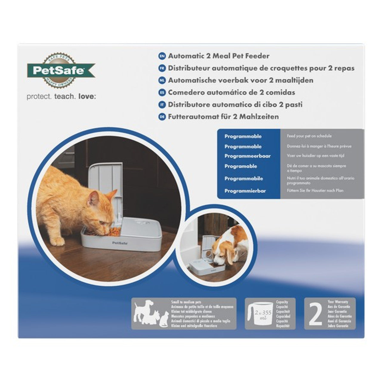 Petsafe 2 best sale meal feeder