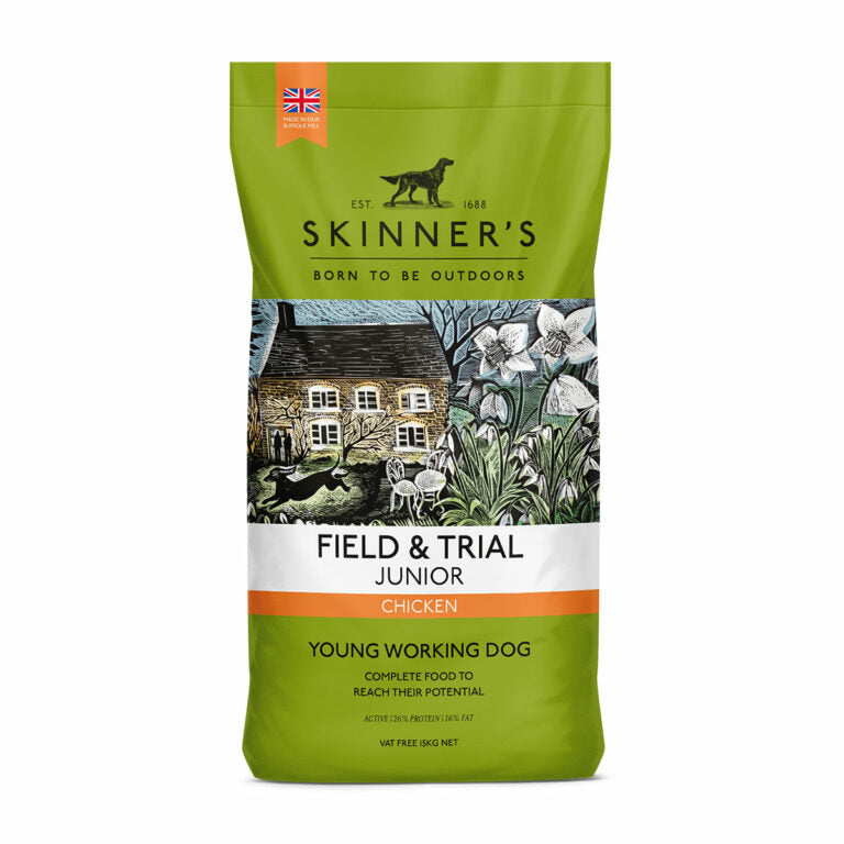 Skinners Field Trial Junior Dog Food 15kg Free P P Time for Paws