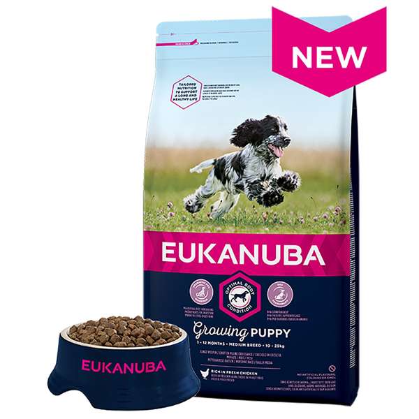 Eukanuba medium puppy food hotsell