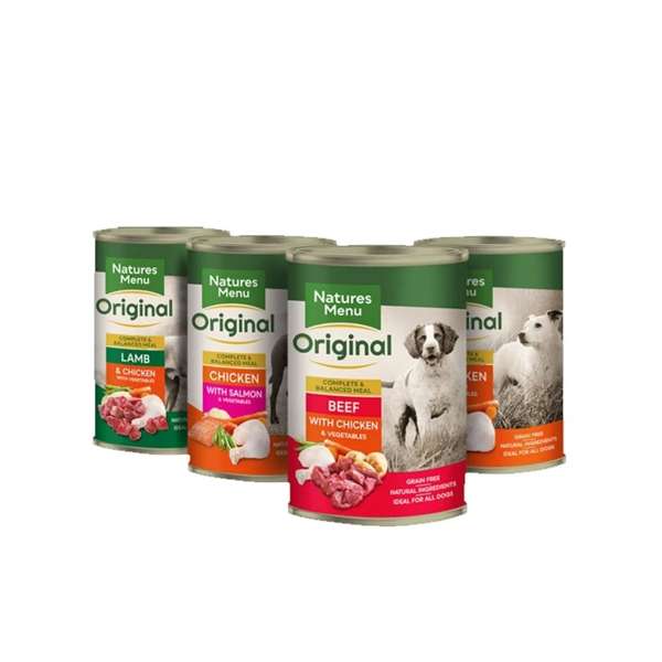 Natures menu store canned dog food