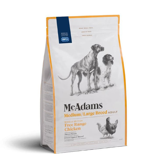 McAdams Chicken Medium / Large Breed Dry Dog Food