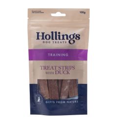 Hollings Treat Strips with Duck 100g - Case of 12