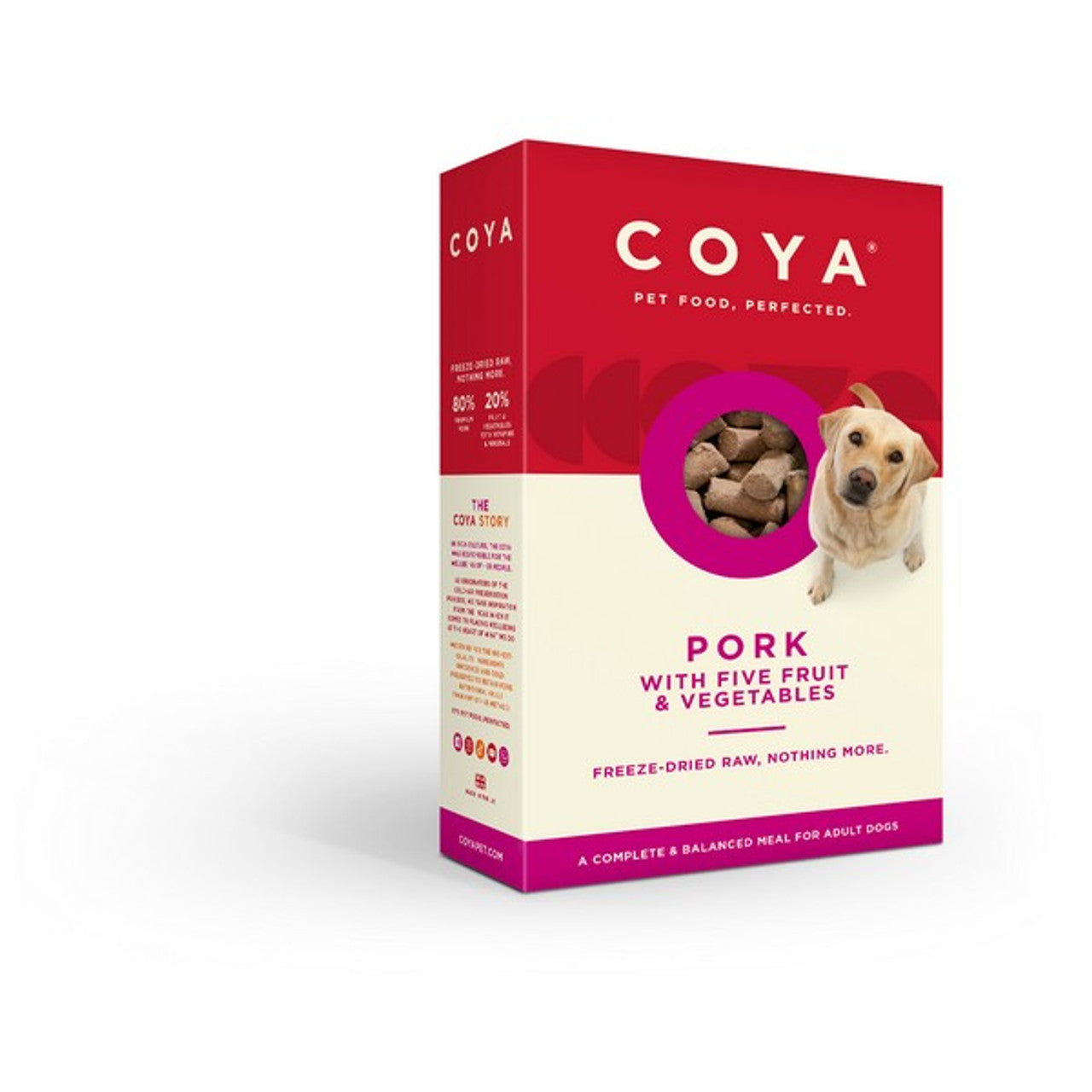 Coya Adult Dog Food Freeze Dried Pork