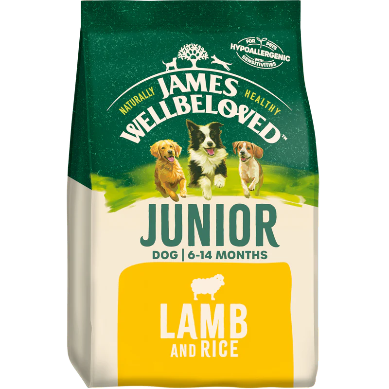 James Wellbeloved Lamb & Rice Junior – Time for Paws