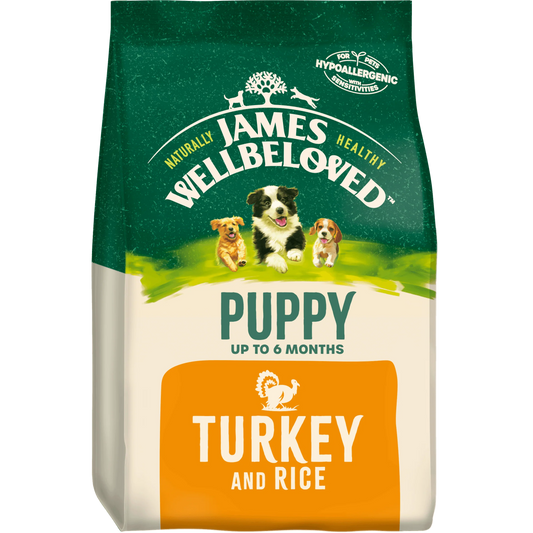 James Wellbeloved Turkey & Rice Puppy