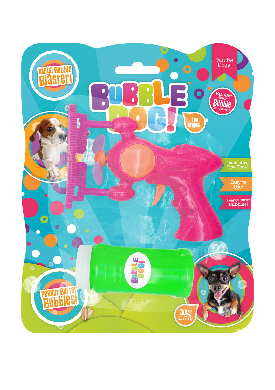 Bubble Dog! Electric Mega Bubble Gun