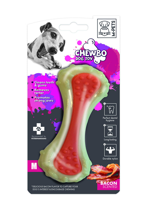 M-PETS Chewbo Choppy Bacon Scented Dog Chew