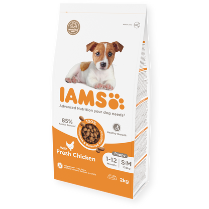 Iams Vitality Puppy & Small & Medium Fresh Chicken