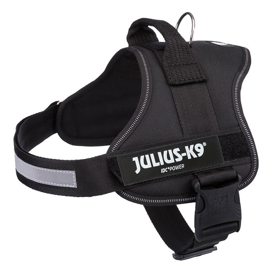 Trixie Julius-K9 Dog Power Harness Black