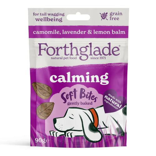 Forthglade Functional Natural Calming Soft Bite Treat 90g - Case of 8