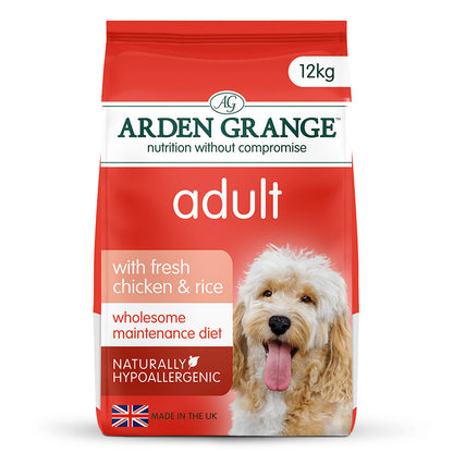 Arden Grange Adult Chicken & Rice Dog Food