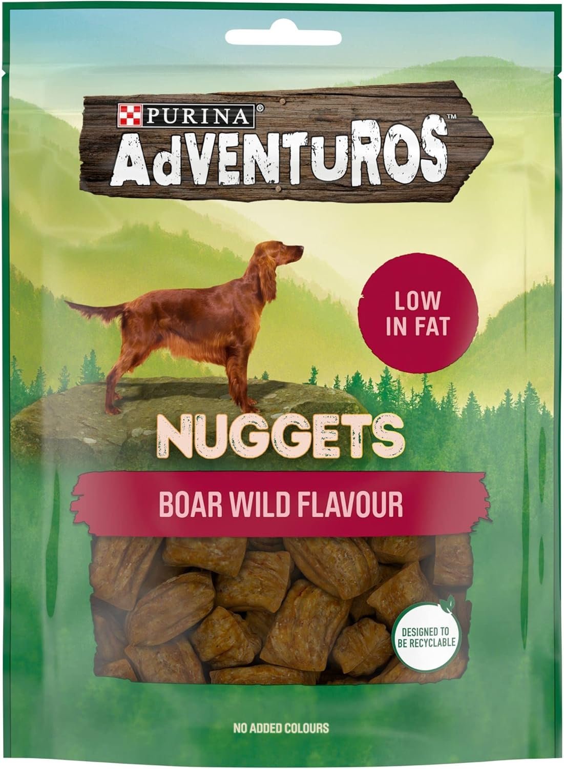 Purina Adventuros Nuggets Boar Flavour 90g - Case of 6