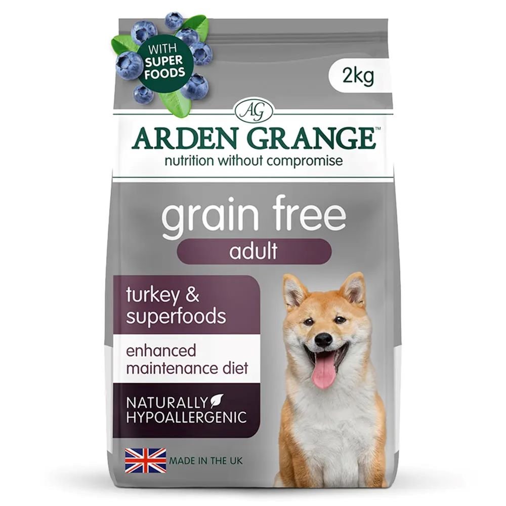 Arden Grange Adult Dog Grain Free Turkey & Superfoods