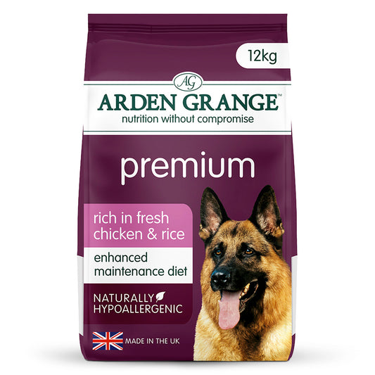 Arden Grange Premium Dog Food 12kg -Buy 2 Bags Save 5%