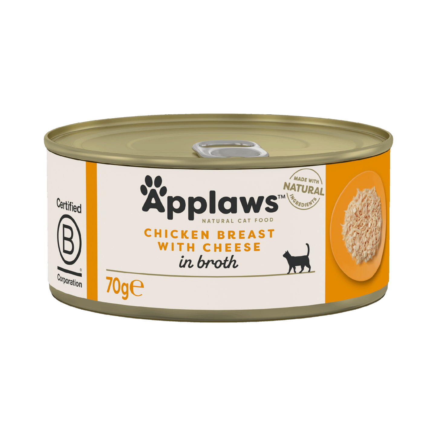 Applaws Cat Can - Chicken & Cheese in Broth 70g - Case of 24