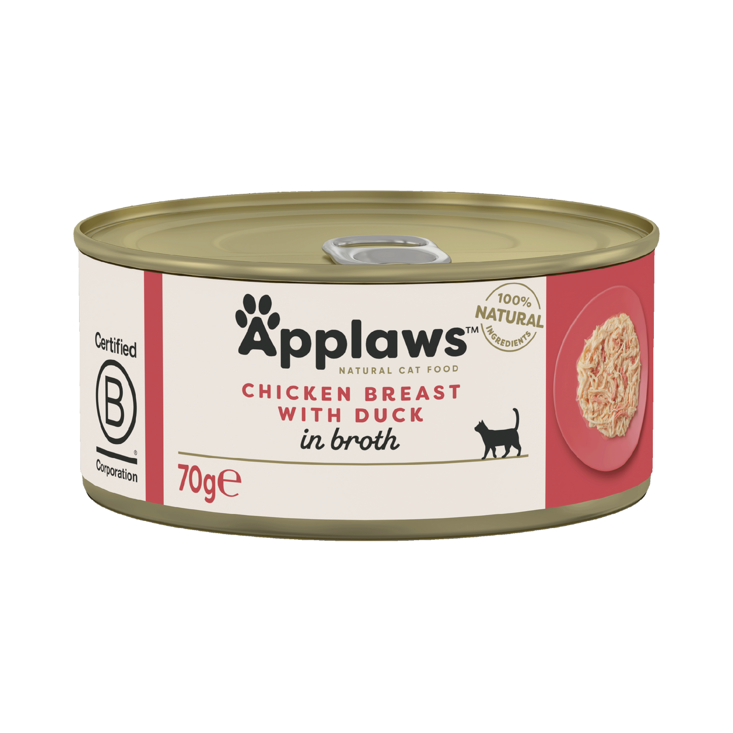 Applaws Cat Can - Chicken & Duck 70g - Case of 24