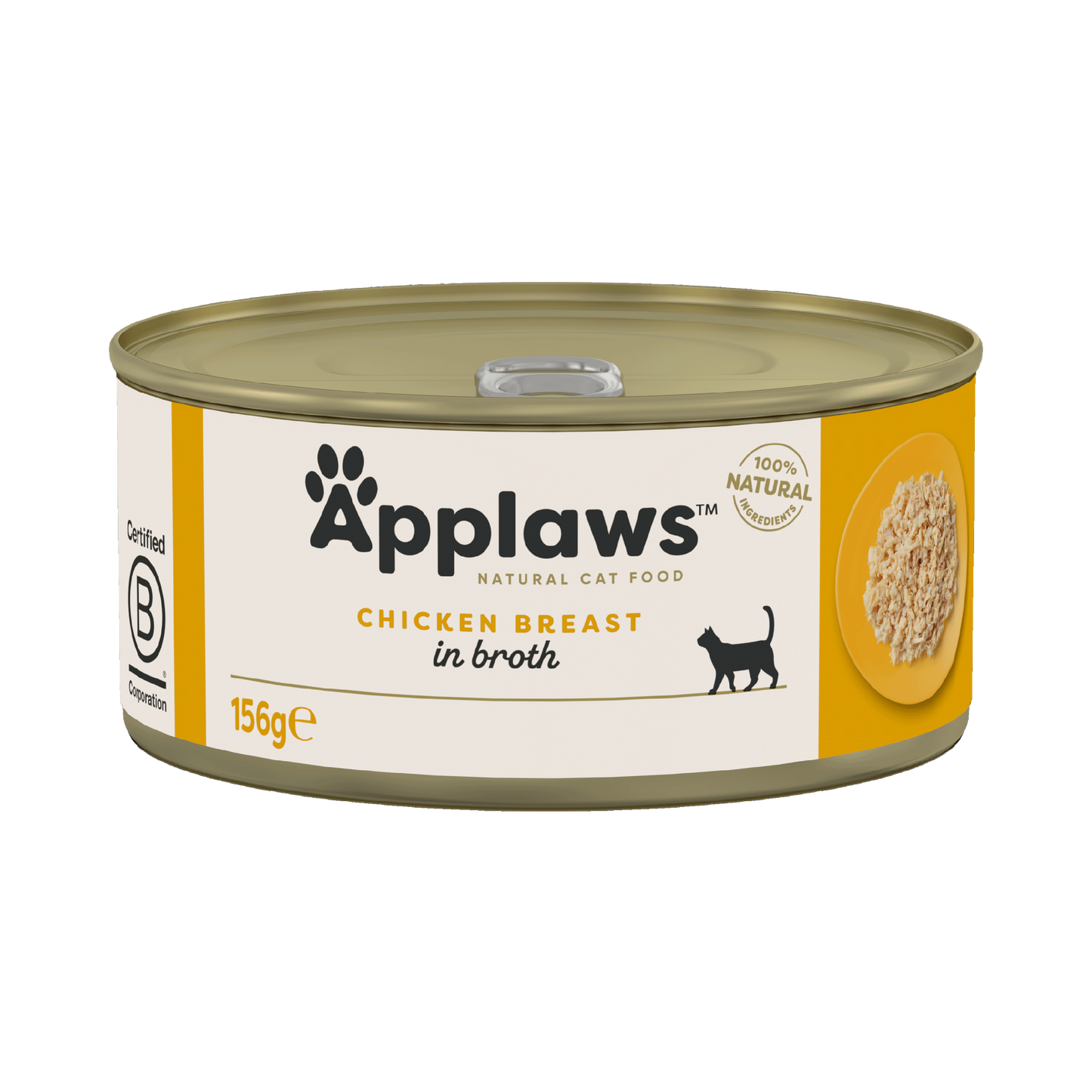 Applaws Cat Can - Chicken Breast Flake in Broth 156g - Case of 24