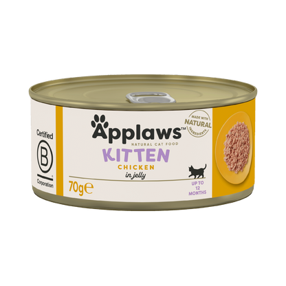 Applaws Kitten Can - Chicken 70g- Case of 24