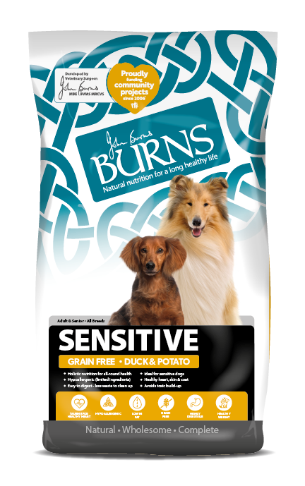 Burns Grain Free Adult Dog - Duck & Potato