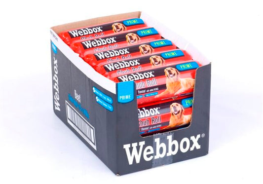 Webbox Beef Chubs 15 x 720g