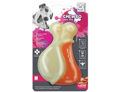 M-PETS Chewbo Leg Bacon Scented Dog Chew Medium