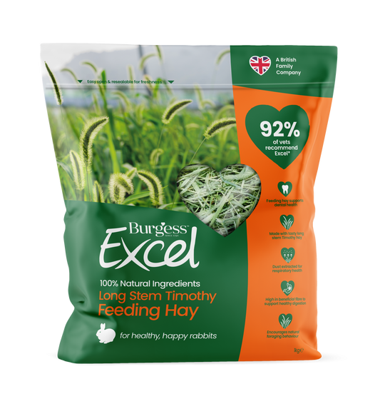 Burgess Excel Long Stem Feeding Hay 1kg