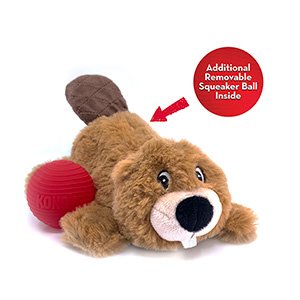 KONG Cozie Pocketz Beaver Medium