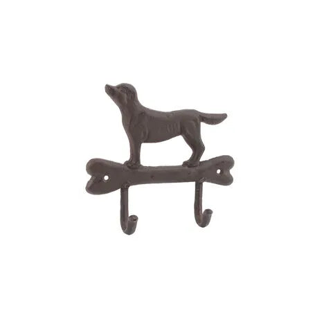 Labrador on Bone Double Wall Hook