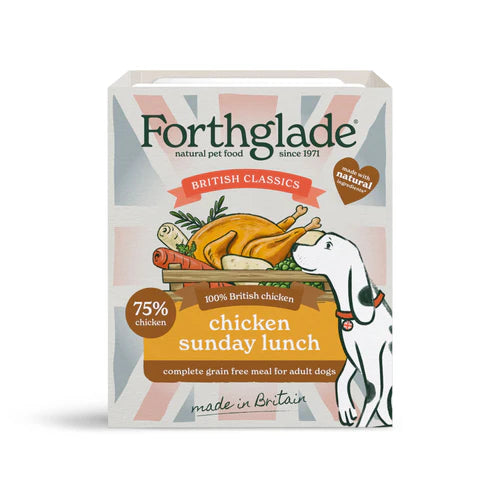 Forthglade Tray Classics Chicken Sunday Lunch 18 x 395g