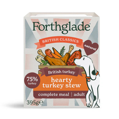 Forthglade Tray Classics Hearty Turkey Stew 18 x 395g