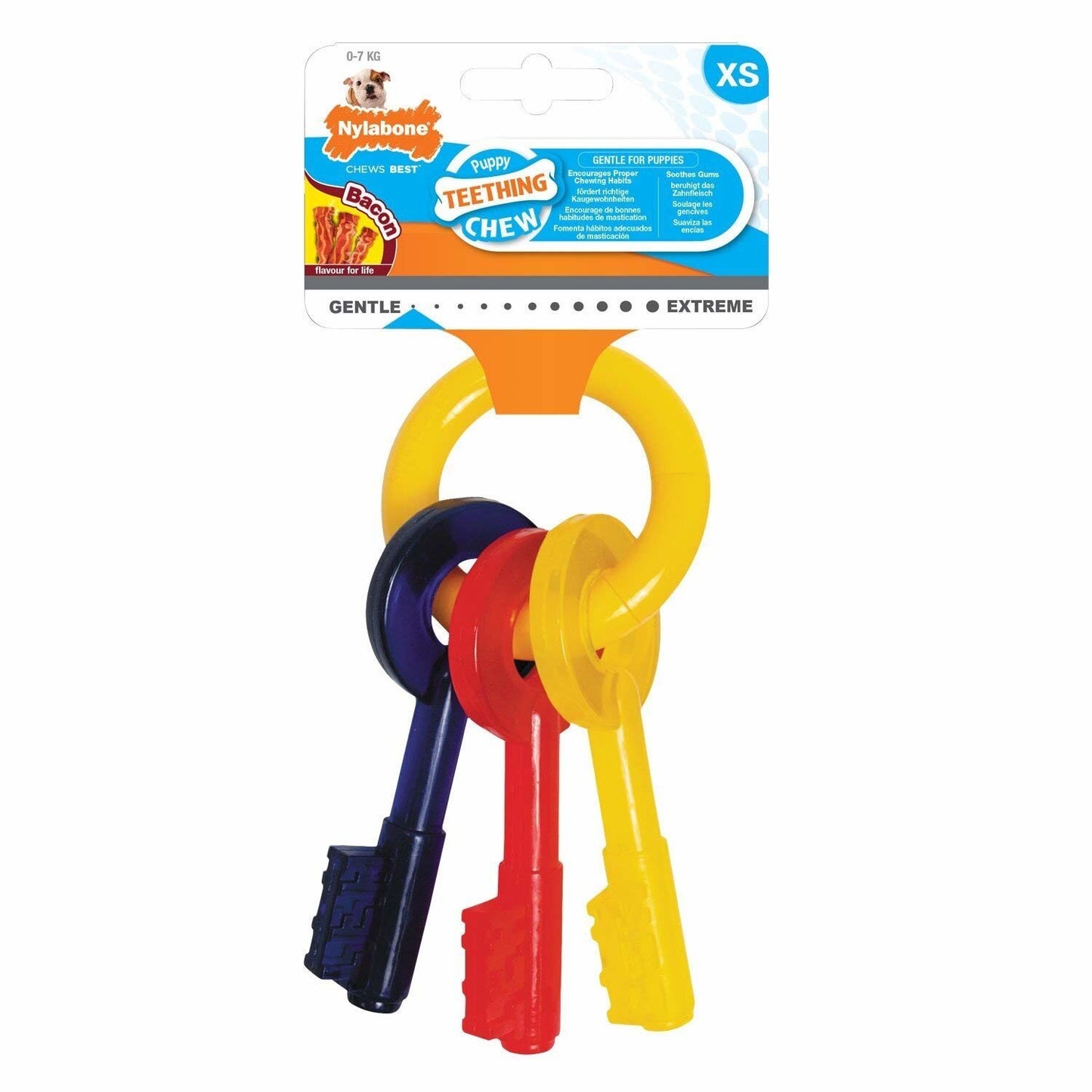 Nylabone Puppy Chew Teething Keys - X-Small