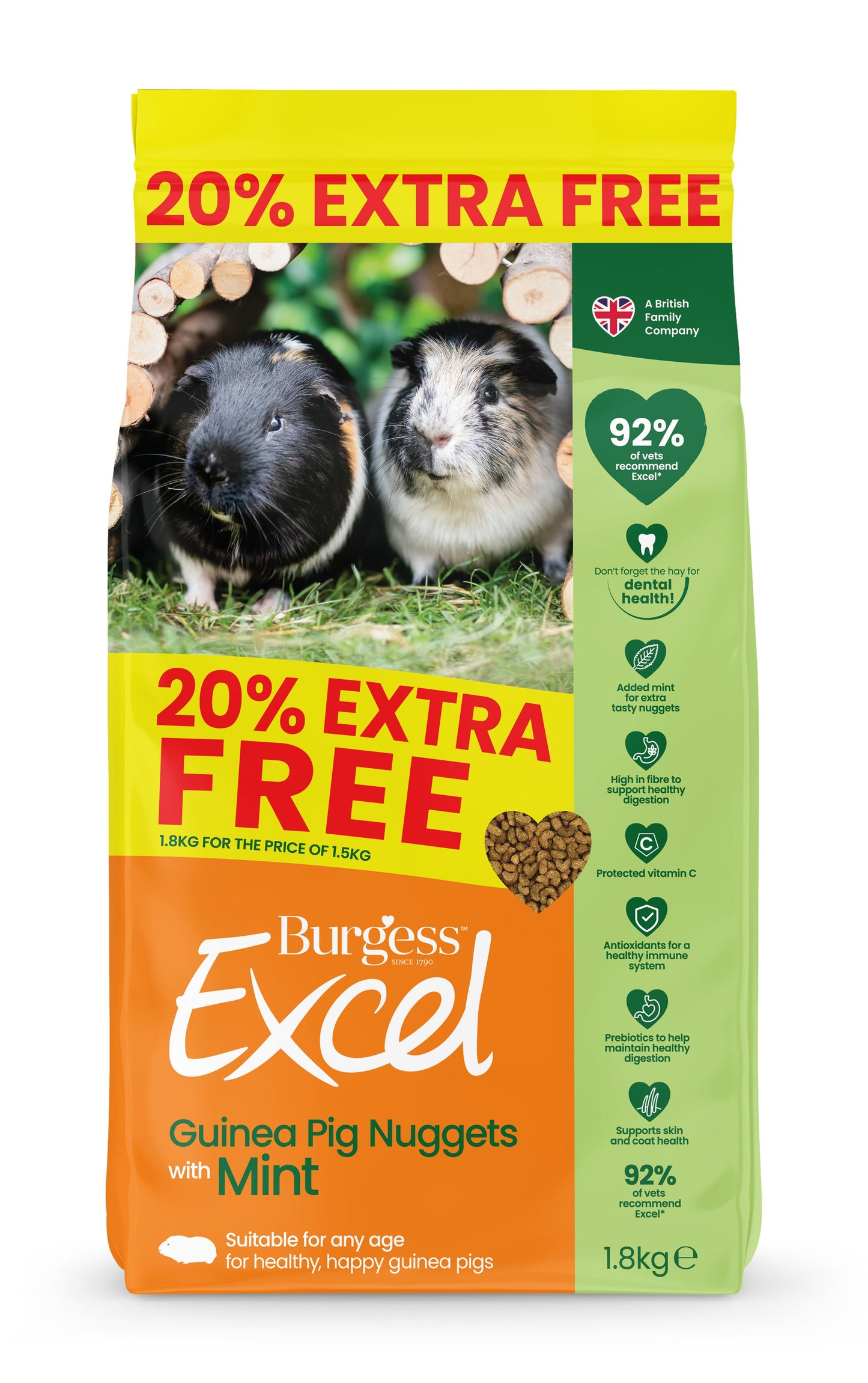 Burgess Excel Guinea Pig Original Mint