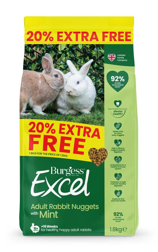 Burgess Excel Rabbit Adult Original Mint