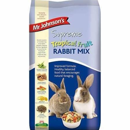 Mr Johnsons Supreme Tropical Fruit Rabbit Mix