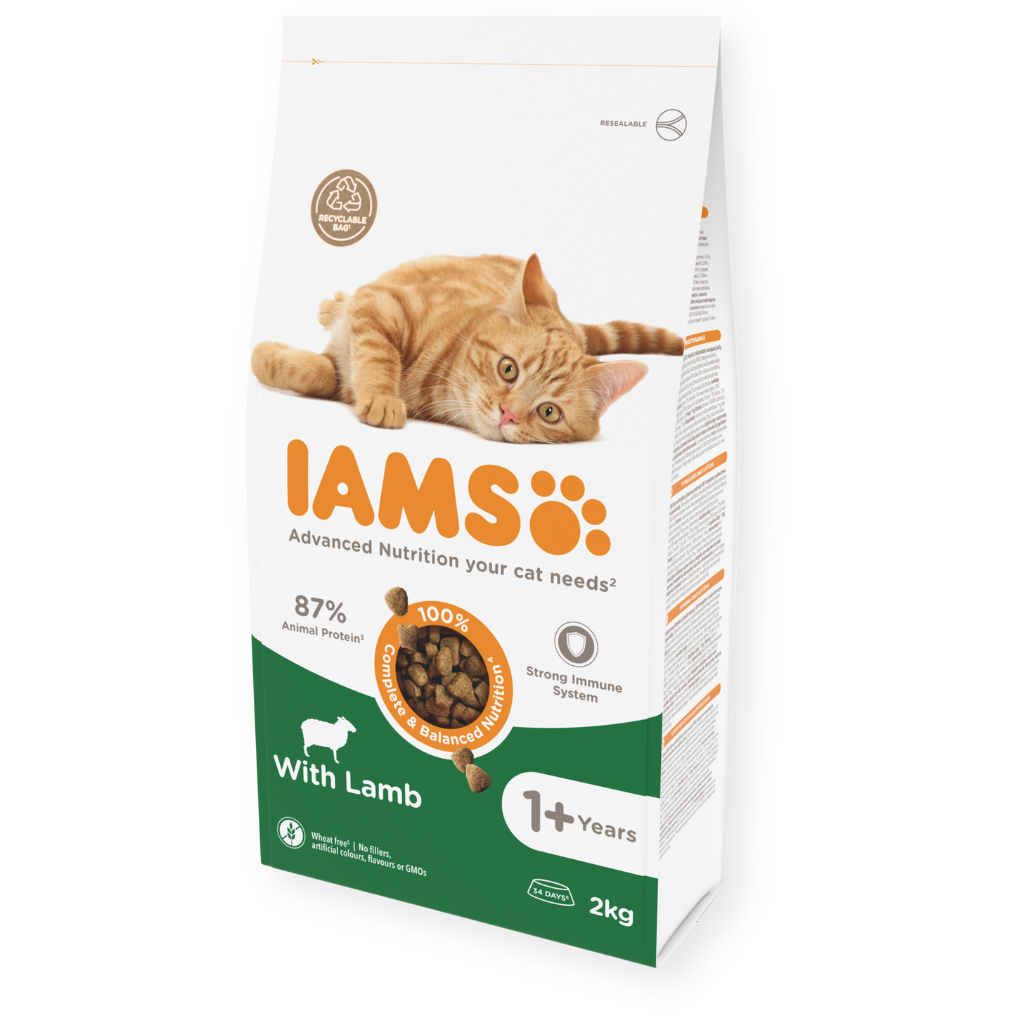 IAMS Advanced Nutrition Adult Cat with Lamb