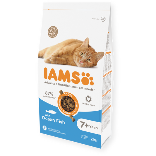 IAMS Advanced Nutrition Senior Cat with Ocean Fish 2kg