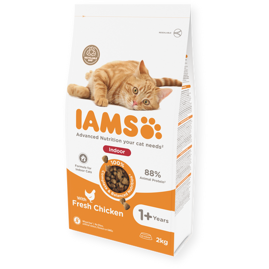 IAMS Advanced Nutrition Indoor Cat with Chicken 2kg