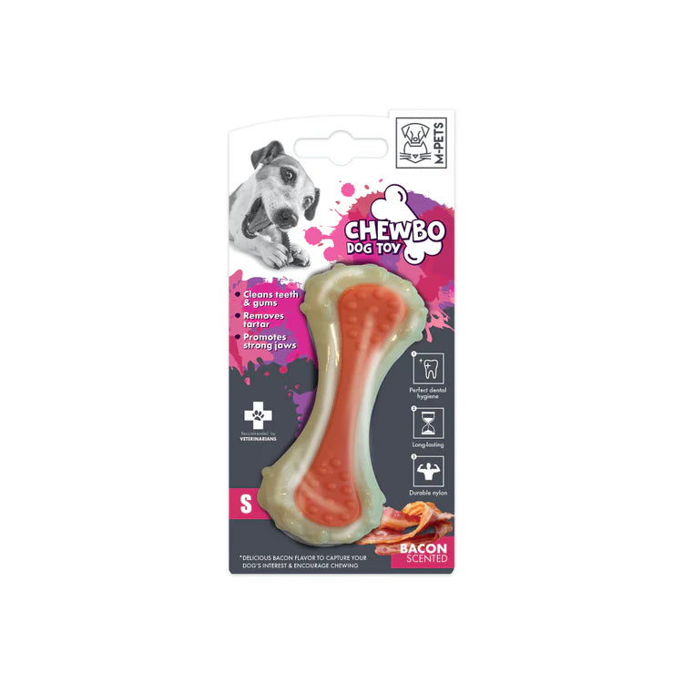 M-PETS Chewbo Choppy Bacon Scented Dog Chew