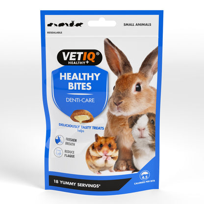 VETIQ Healthy Bites Denti-Care for Small Animals 30g - Case of 8