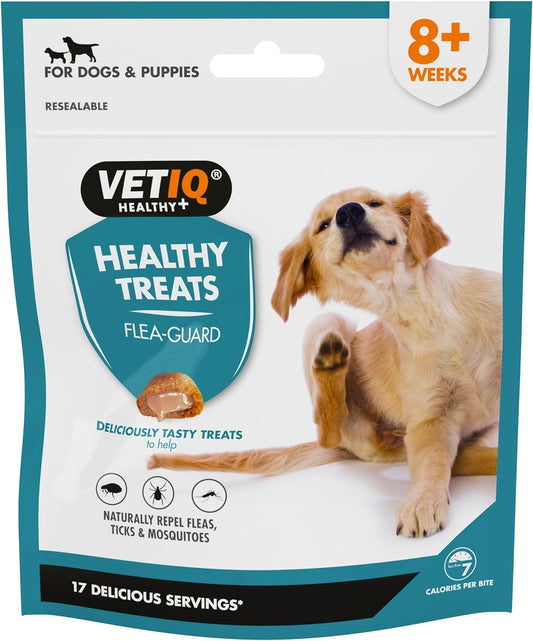 VETIQ Healthy Dog Treats Flea Guard 70g - Case of 6