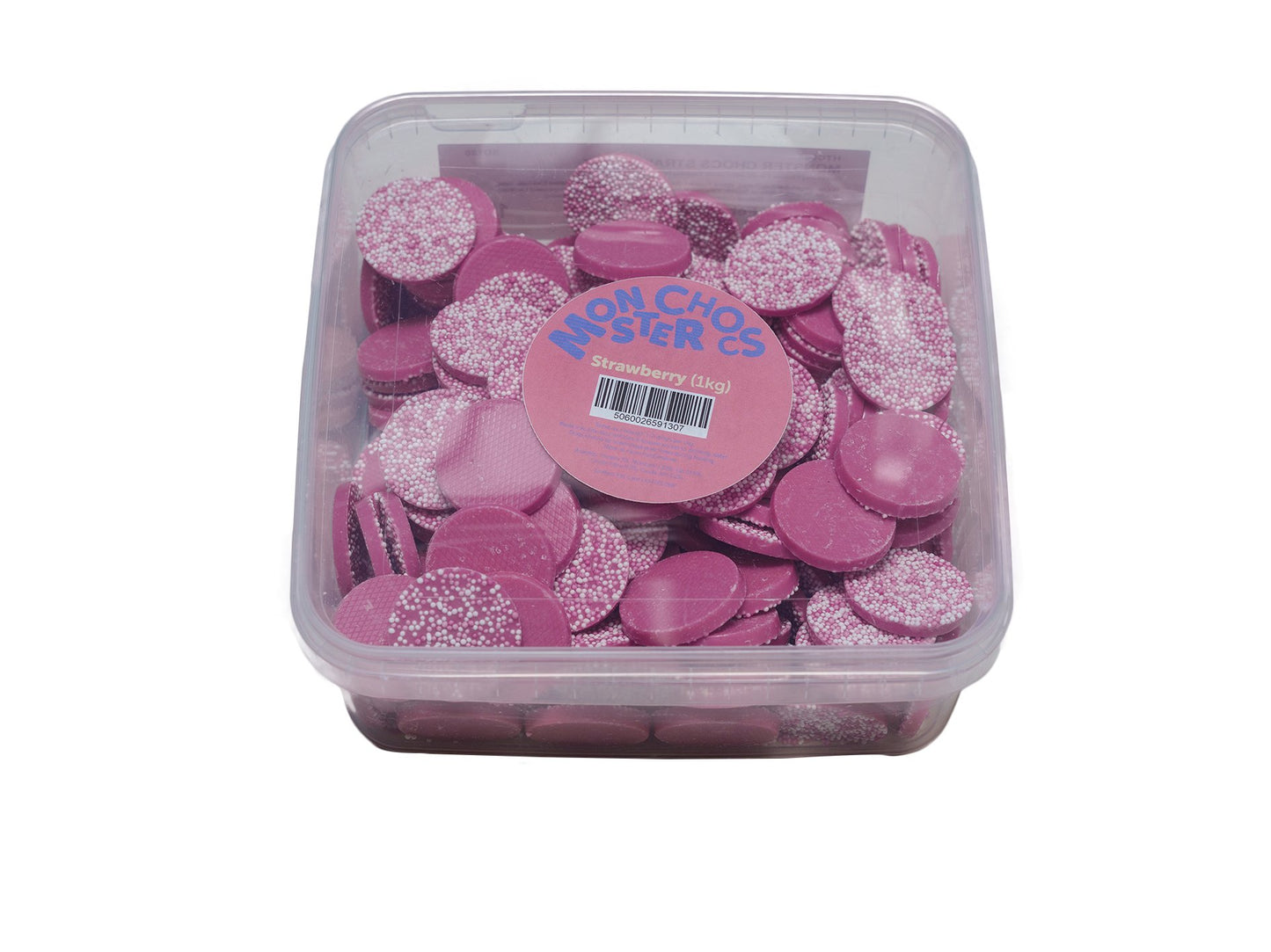 Monster Chocs - Strawberry Pink Chocolate 1kg