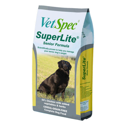 Vetspec Superlite Senior Formula 12kg - Free P&P