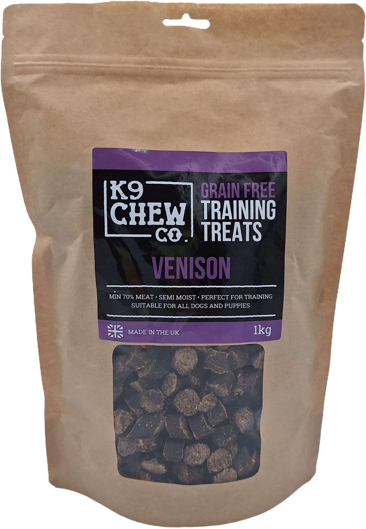 K9 Chew Co. Venison Training Treats 1kg