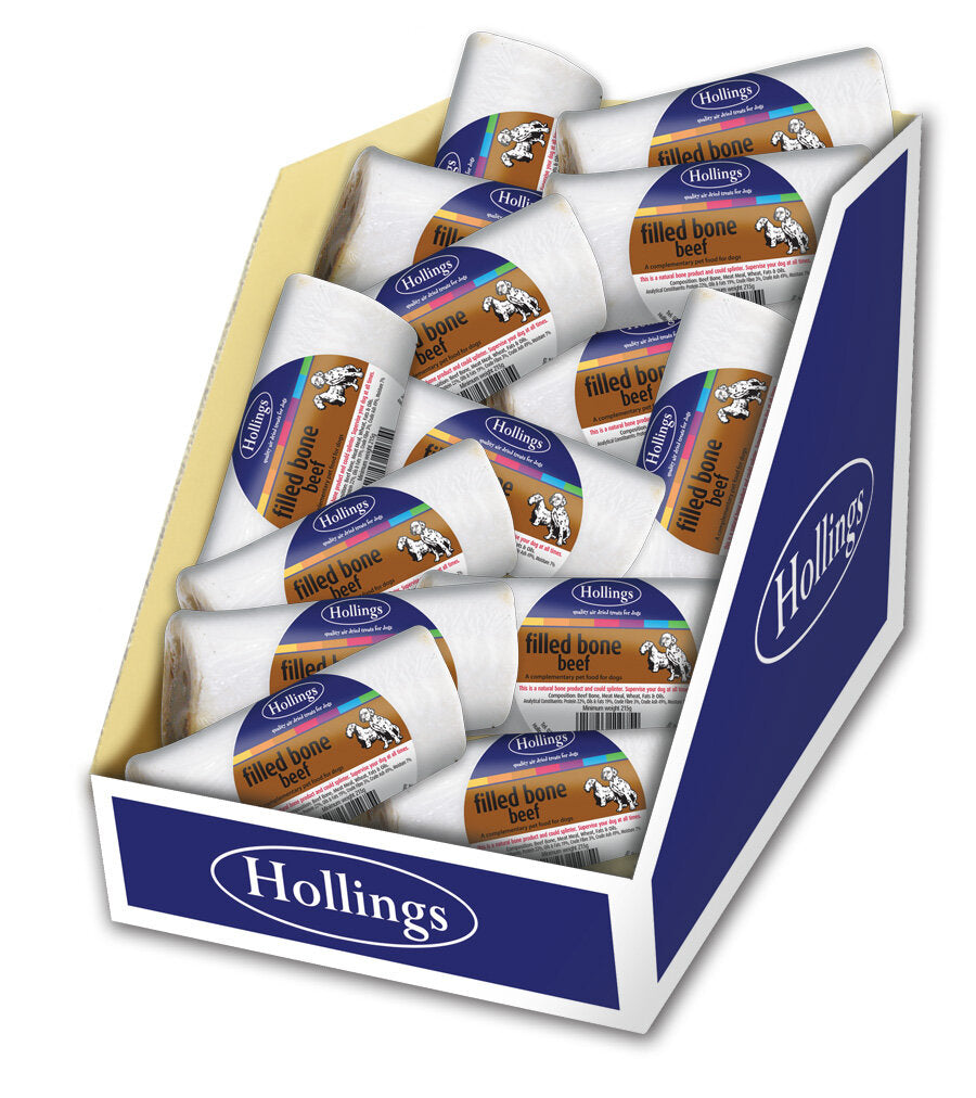 Hollings Filled Bone Beef & Rice -  Case of 20