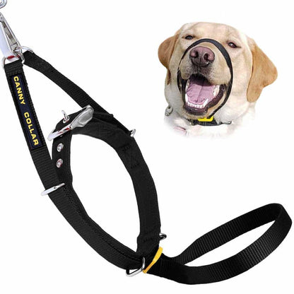 Canny Collar No Pull Dog Head Collar Black