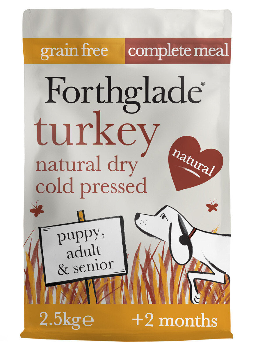 Forthglade Cold Pressed Adult Dog Grain-Free Turkey