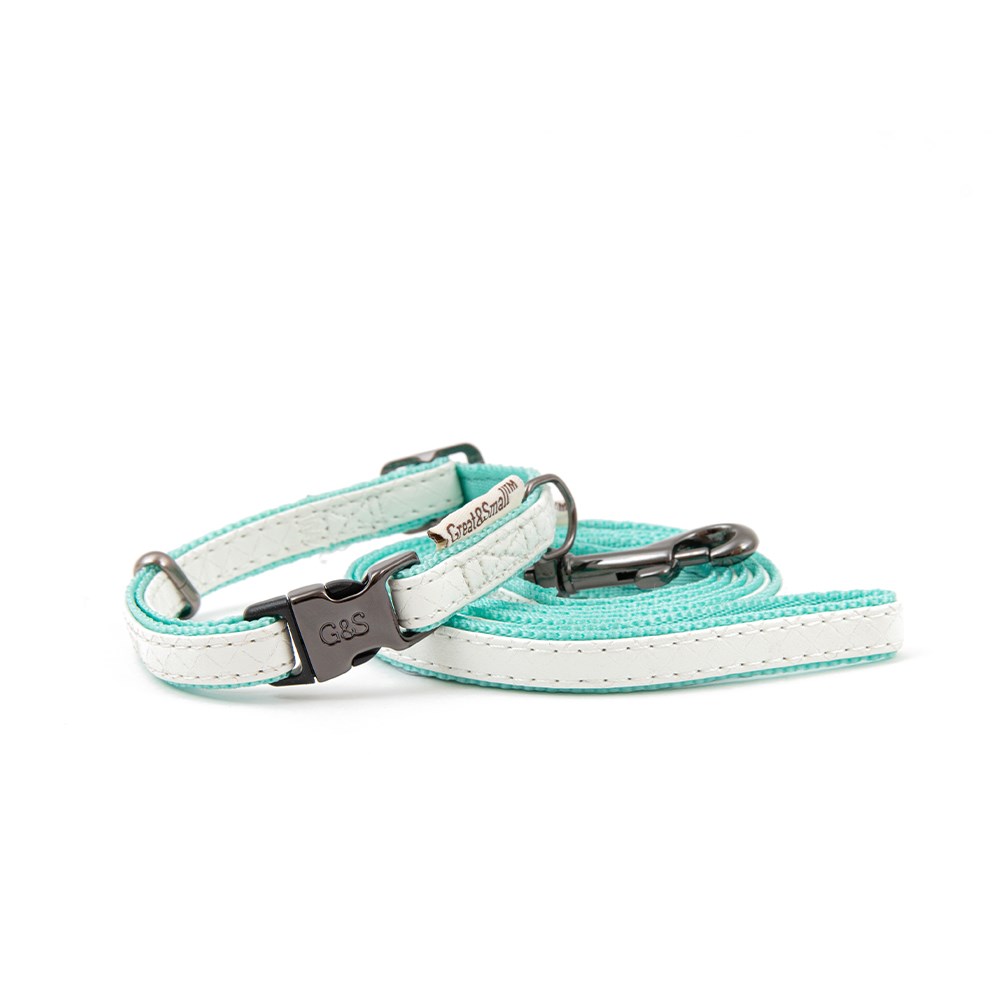 Little & Lively Puppy Collar & Lead Tiffany