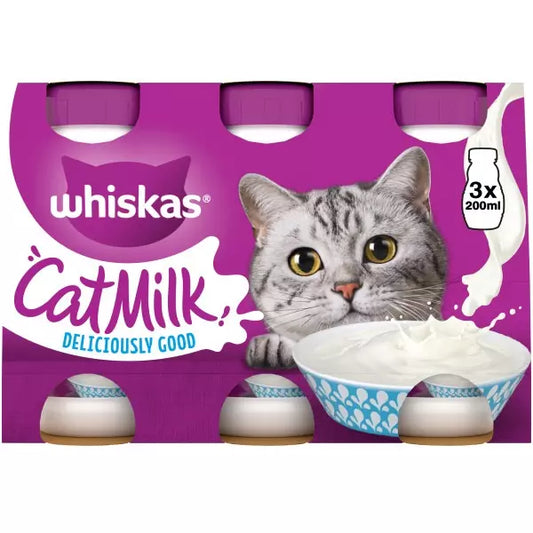 Whiskas Cat Milk 3x200ml