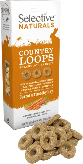 Selective Naturals Rabbit Country Loops  - Case of 4